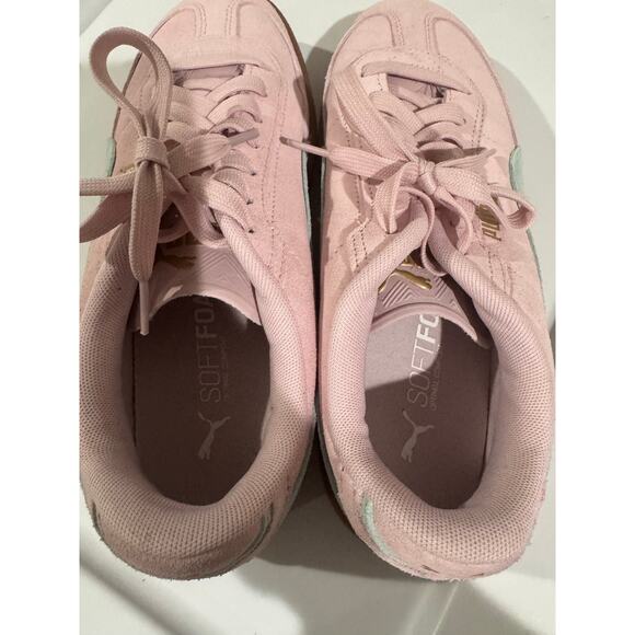 Puma Club II Era Suede Rose Mauve Safe Lake Size 8 - Picture 4 of 9
